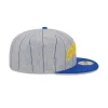 Golden State Warriors Heather Pinstripe 59FIFTY Fitted Hat sold by New Era