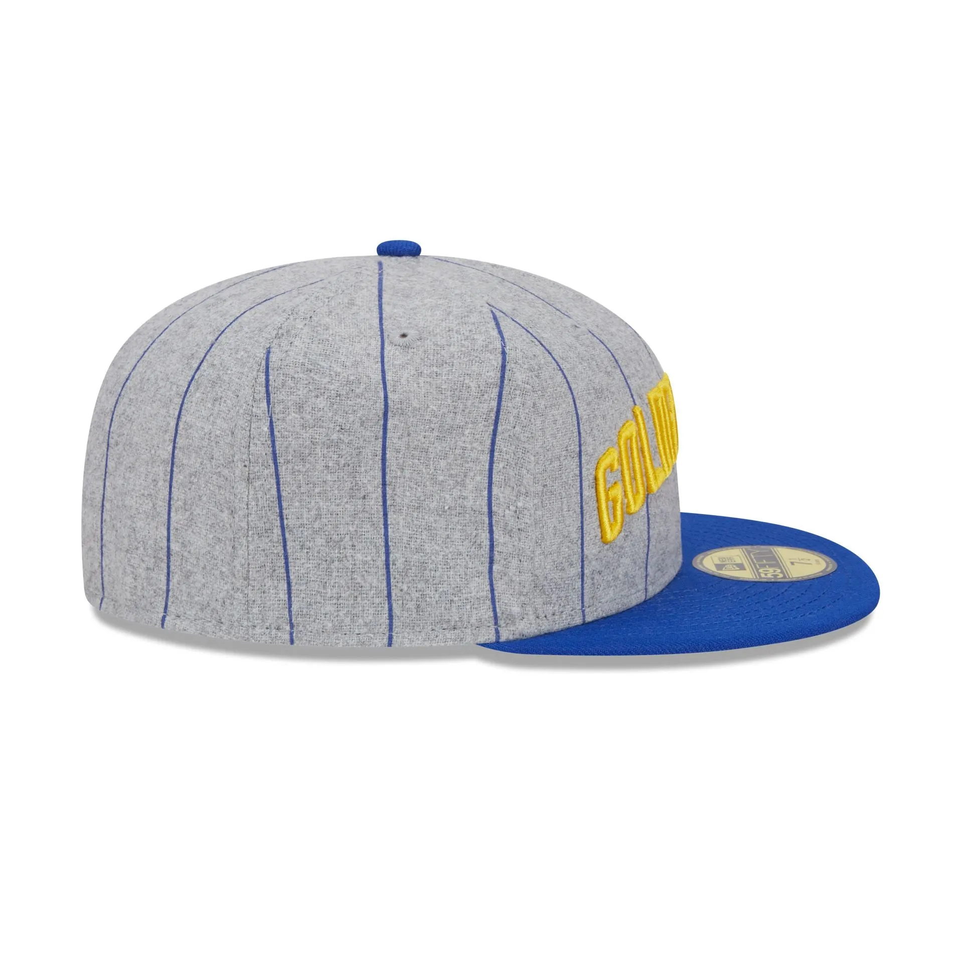 Golden State Warriors Heather Pinstripe 59FIFTY Fitted Hat sold by New Era product image thumbnail 5