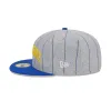 Golden State Warriors Heather Pinstripe 59FIFTY Fitted Hat sold by New Era