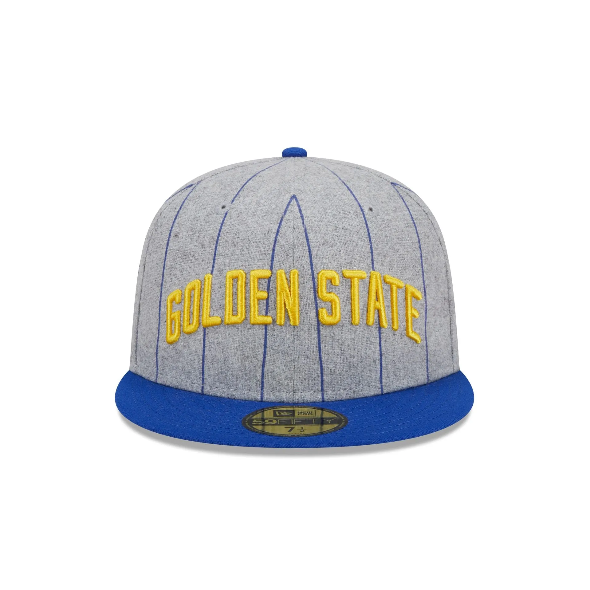 Golden State Warriors Heather Pinstripe 59FIFTY Fitted Hat sold by New Era product image thumbnail 2