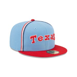 Texas Rangers Powder Blues 59FIFTY Fitted Hat sold by New Era