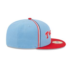 Texas Rangers Powder Blues 59FIFTY Fitted Hat sold by New Era