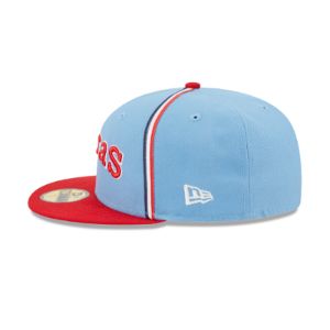 Texas Rangers Powder Blues 59FIFTY Fitted Hat sold by New Era