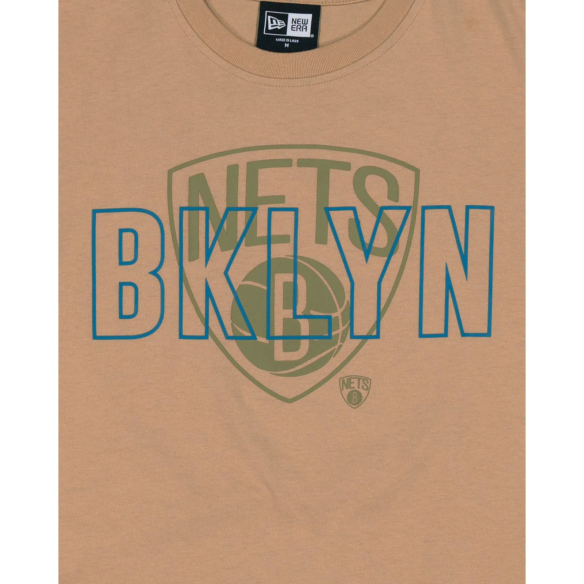 Brooklyn Nets 2023 City Edition Tan T-Shirt sold by New Era product image thumbnail 4