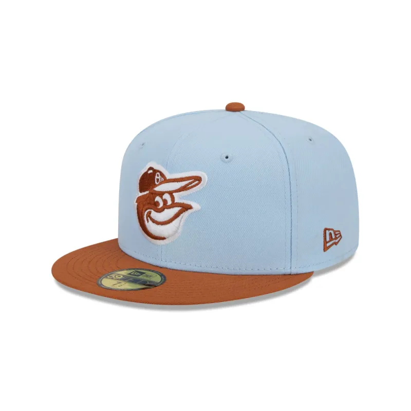 Baltimore Orioles Color Pack Glacial Blue 59FIFTY Fitted Hat sold by New Era