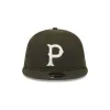 Pittsburgh Pirates Rifle Green Retro Crown 9FIFTY Adjustable Hat sold by New Era