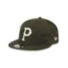 Pittsburgh Pirates Rifle Green Retro Crown 9FIFTY Adjustable Hat sold by New Era