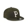 Pittsburgh Pirates Rifle Green Retro Crown 9FIFTY Adjustable Hat sold by New Era