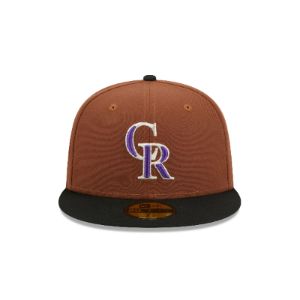 Colorado Rockies Harvest 59FIFTY Fitted Hat sold by New Era