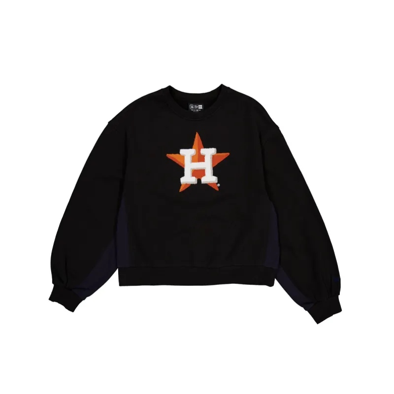 Houston Astros Sport Night Women's Crewneck sold by New Era