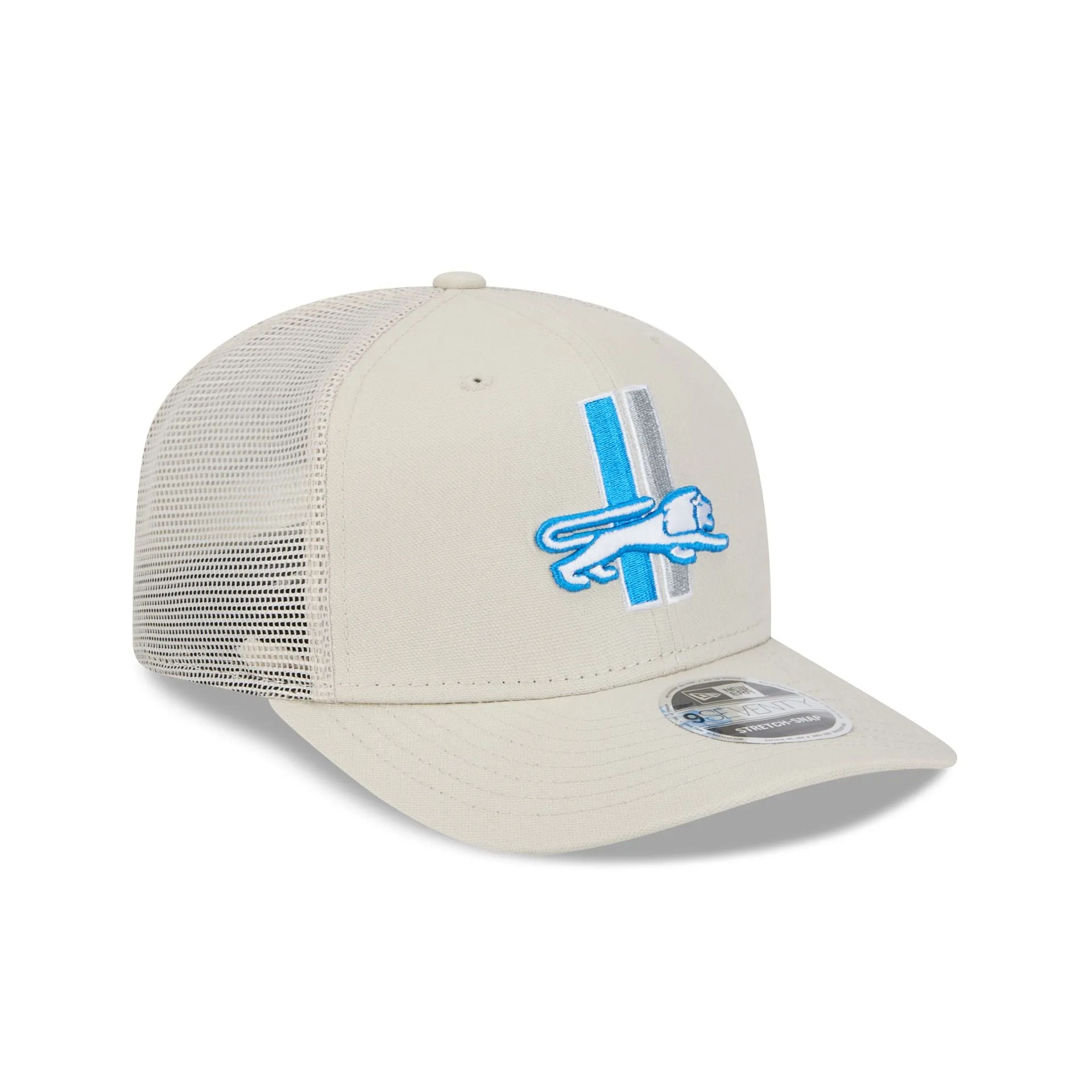 Detroit Lions Canvas 9SEVENTY Trucker Hat sold by New Era product image thumbnail 3