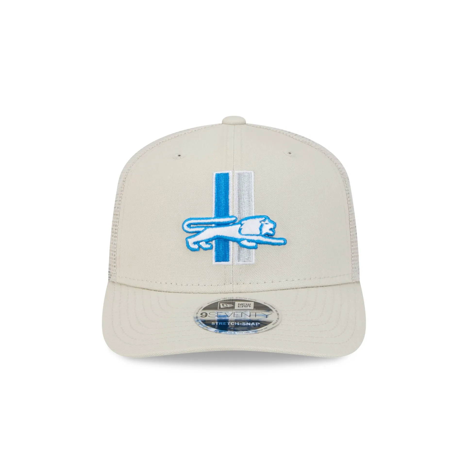 Detroit Lions Canvas 9SEVENTY Trucker Hat sold by New Era product image thumbnail 2