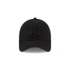 New York Yankees Distressed Denim 9FORTY A-Frame Trucker Hat sold by New Era