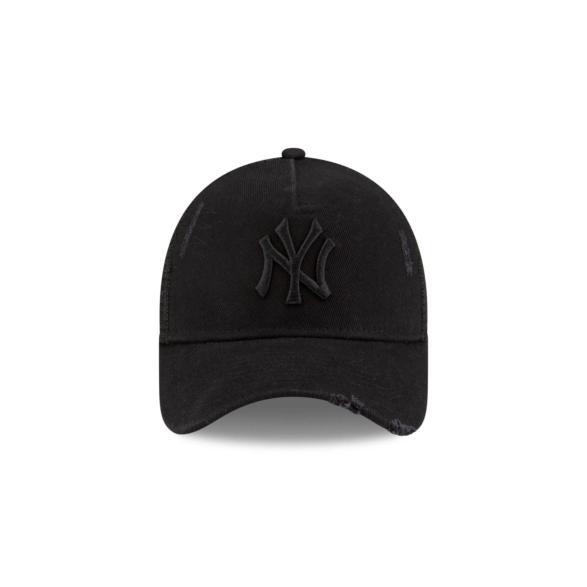 New York Yankees Distressed Denim 9FORTY A-Frame Trucker Hat sold by New Era product image thumbnail 2