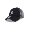 Detroit Tigers Slick 9TWENTY Trucker Hat sold by New Era
