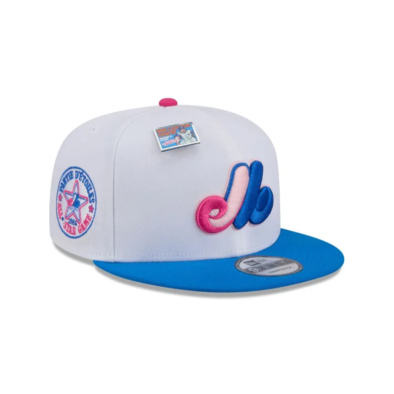 Big League Chew X Montreal Expos Cotton Candy 9FIFTY Snapback Hat sold by New Era