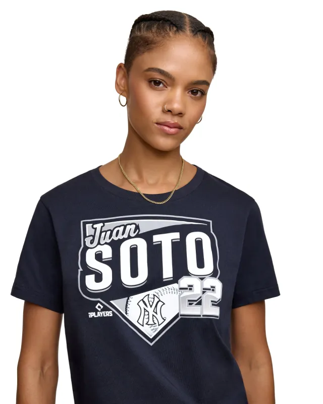 New York Yankees Juan Soto Women's T-Shirt made by New Era