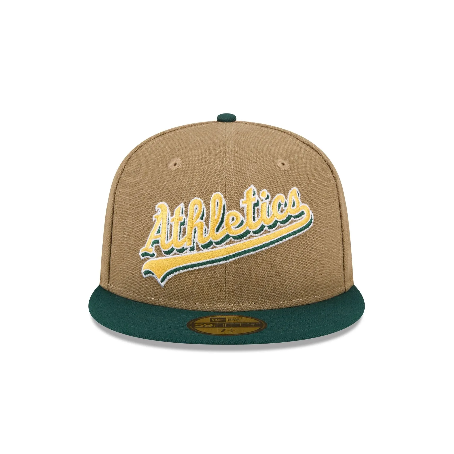 Oakland Athletics Canvas Crown 59FIFTY Fitted Hat sold by New Era product image thumbnail 2