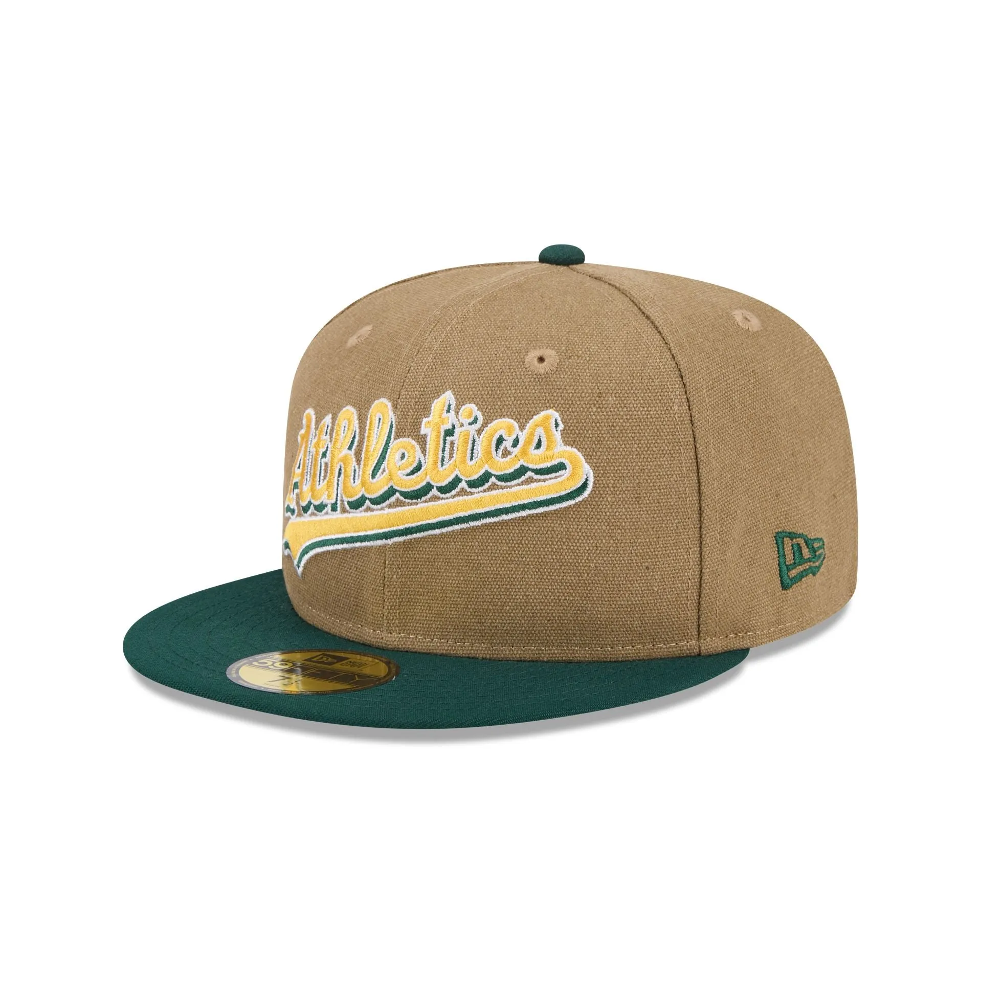 Oakland Athletics Canvas Crown 59FIFTY Fitted Hat sold by New Era product image thumbnail 3