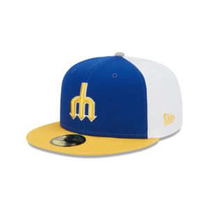 Seattle Mariners Throwback 59FIFTY Fitted Hat sold by New Era