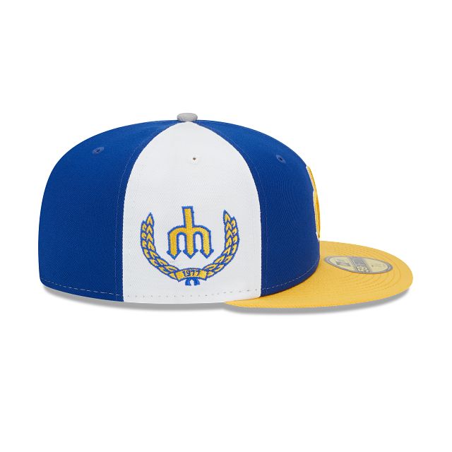 Seattle Mariners Throwback 59FIFTY Fitted Hat sold by New Era product image thumbnail 4