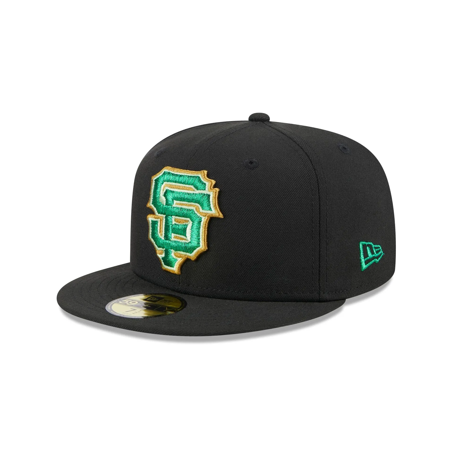 San Francisco Giants Metallic Green Pop 59FIFTY Fitted Hat sold by New Era product image thumbnail 3