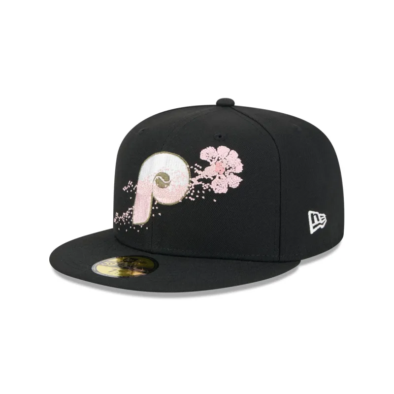 Philadelphia Phillies Dotted Floral 59FIFTY Fitted Hat sold by New Era