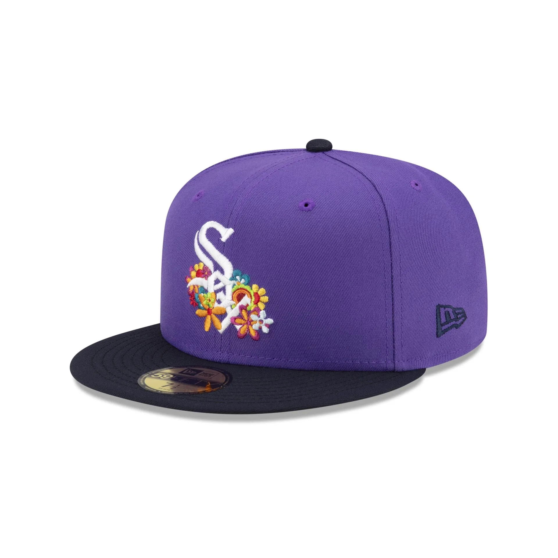 Just Caps Flower Power Chicago White Sox 59FIFTY Fitted Hat sold by New Era product image thumbnail 3