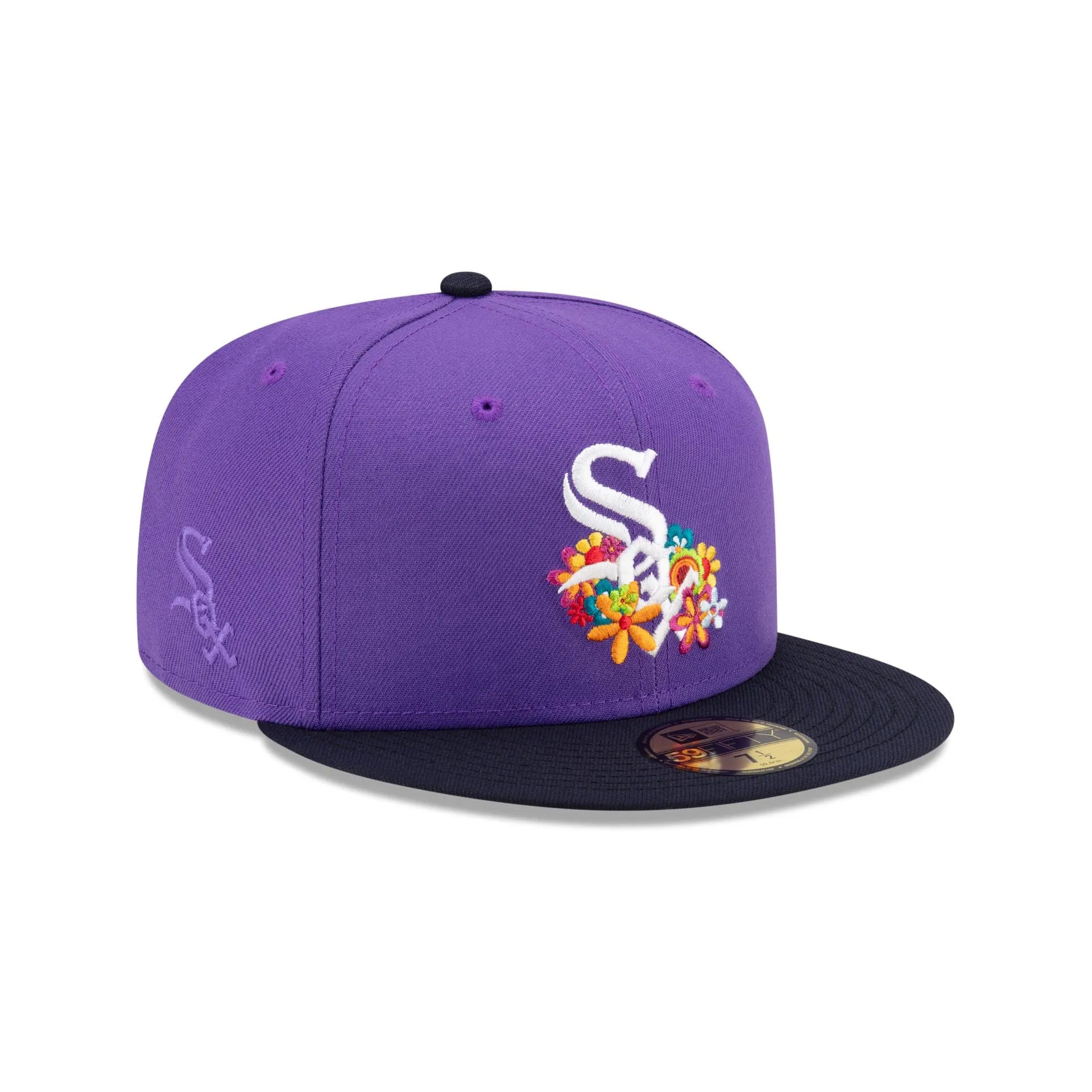 Just Caps Flower Power Chicago White Sox 59FIFTY Fitted Hat sold by New Era