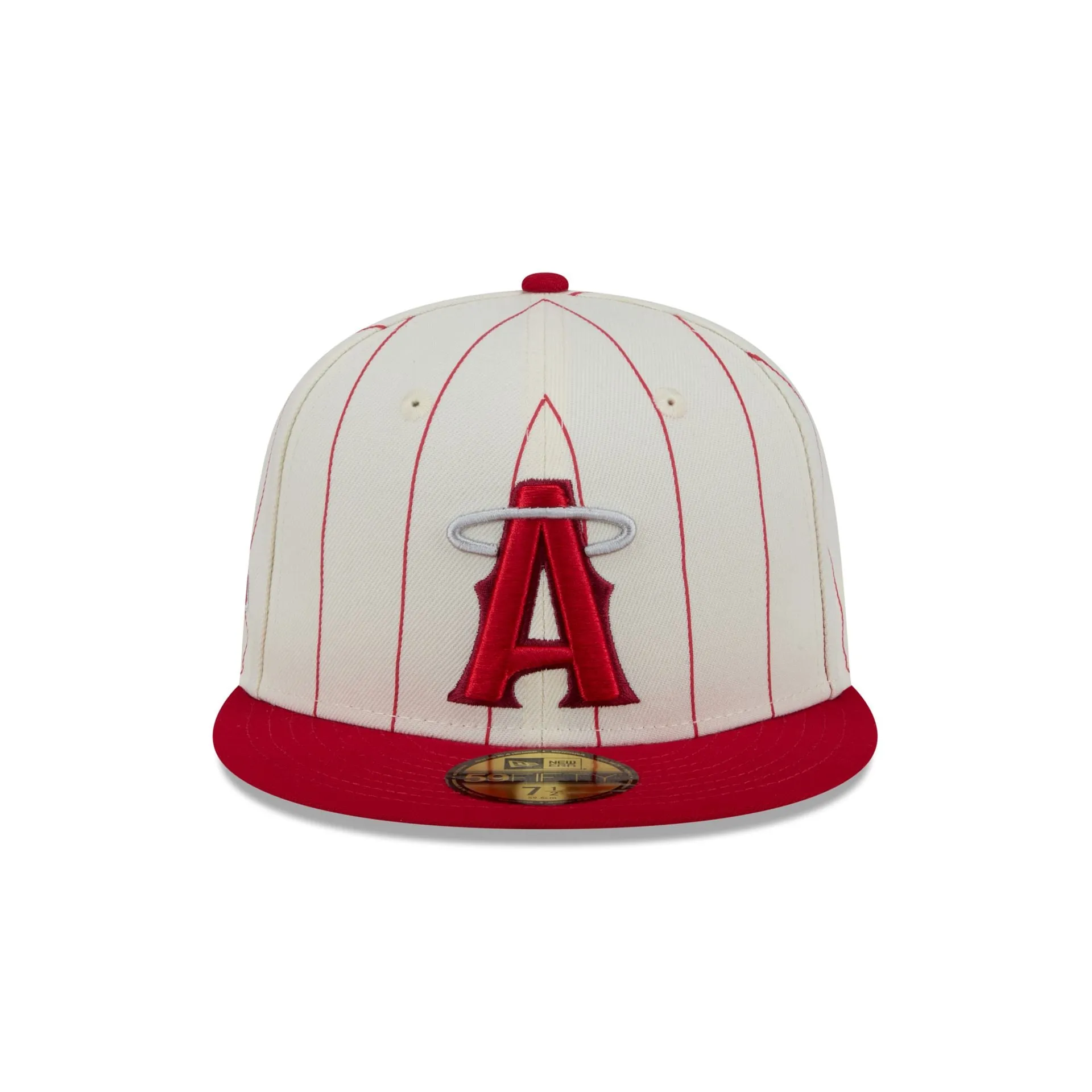 Los Angeles Angels Throwback Pinstripe 59FIFTY Fitted Hat sold by New Era product image thumbnail 2