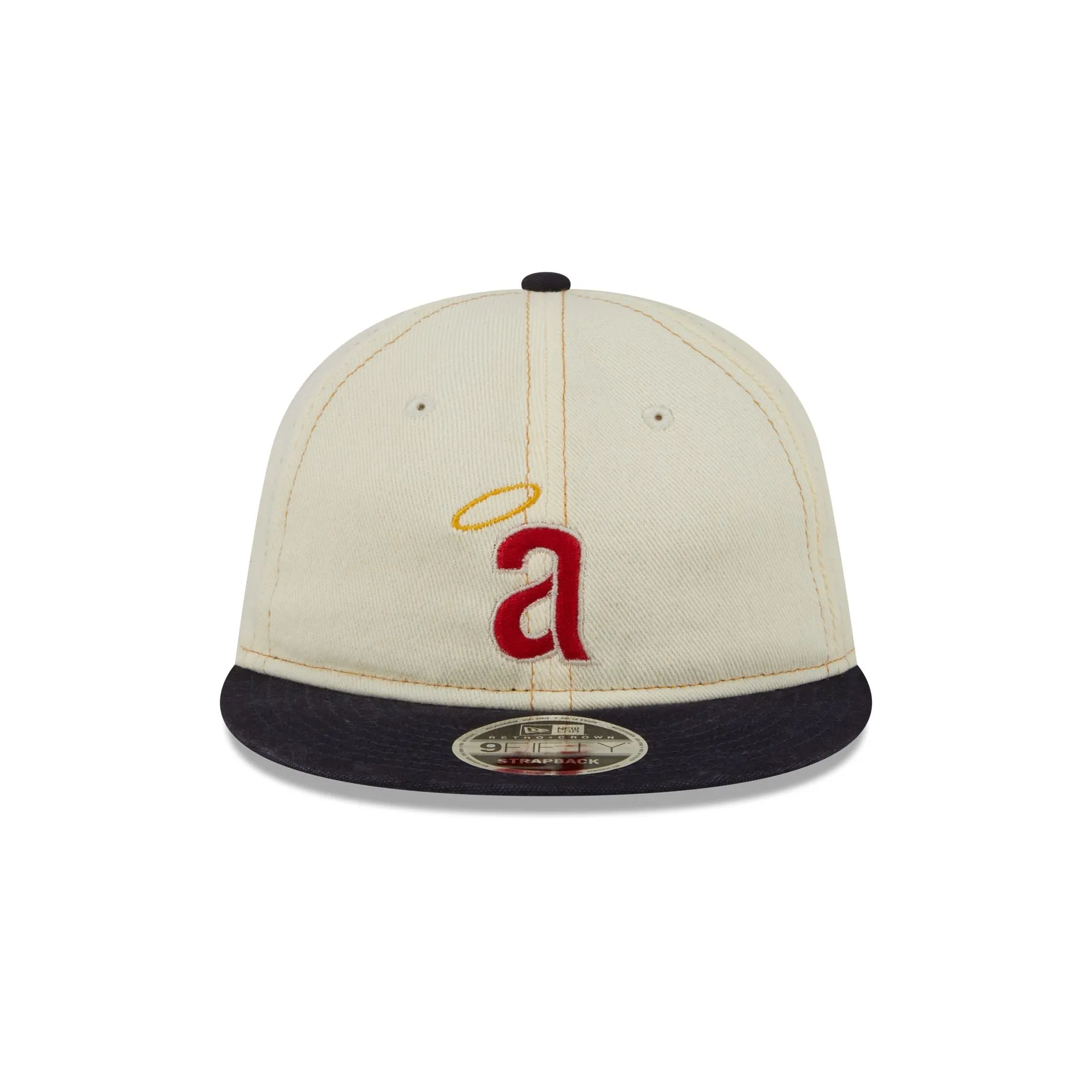 Los Angeles Angels Chrome Denim Retro Crown 9FIFTY Adjustable Hat sold by New Era product image thumbnail 2