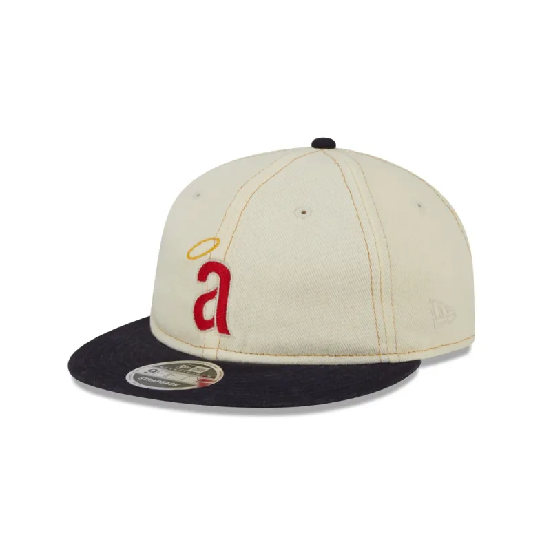 Los Angeles Angels Chrome Denim Retro Crown 9FIFTY Adjustable Hat sold by New Era