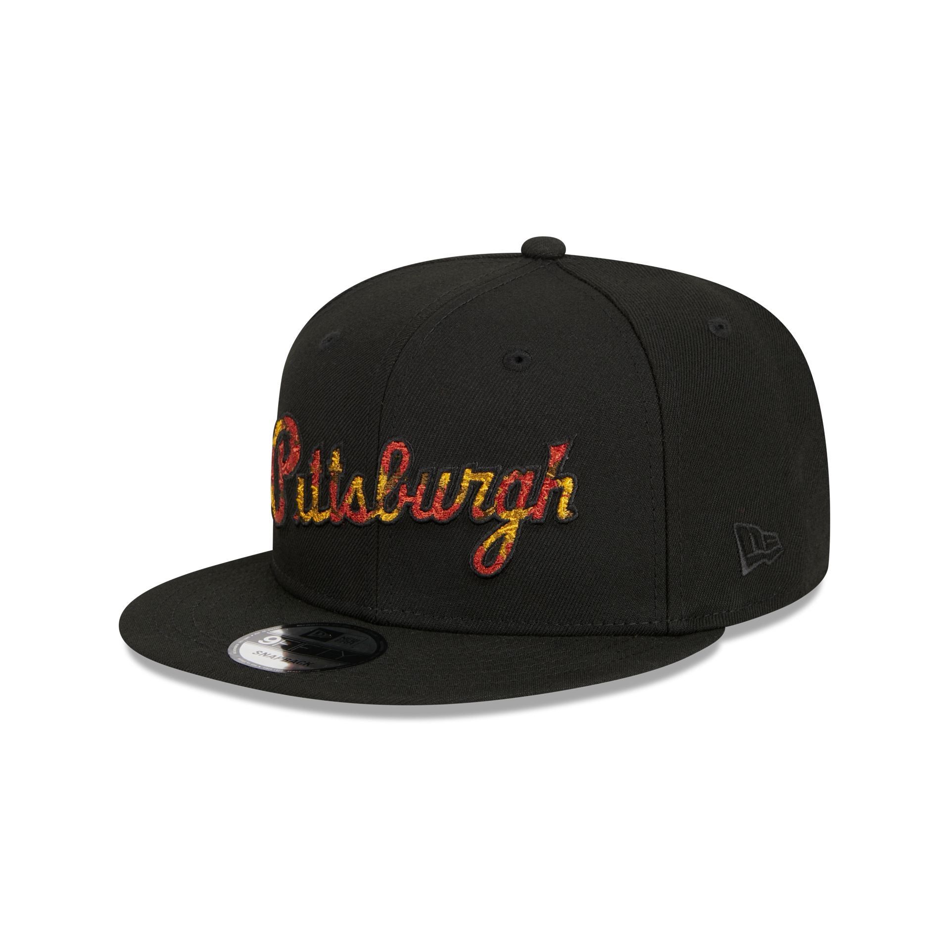 Pittsburgh Pirates Rustic Fall 9FIFTY Snapback Hat sold by New Era