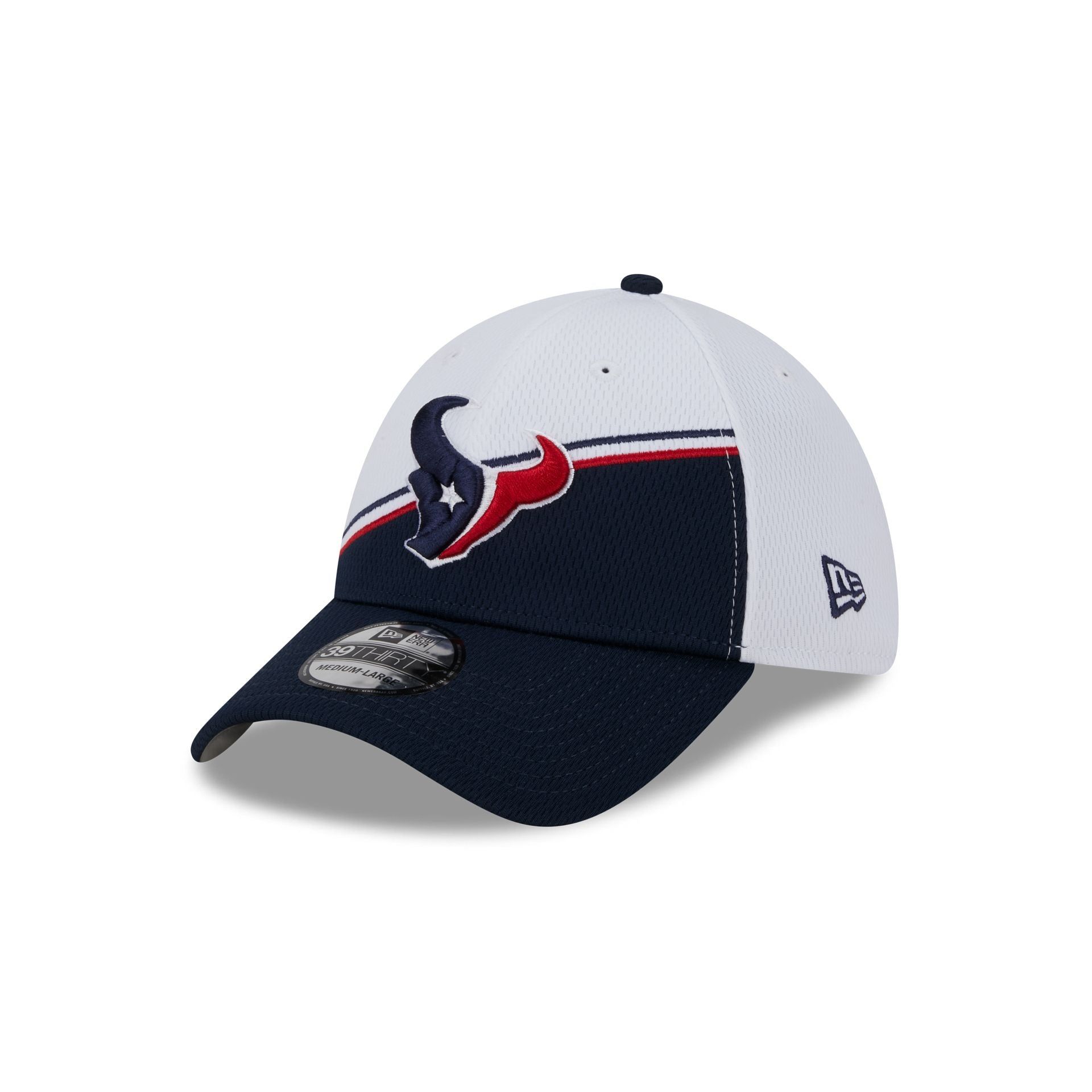 Houston Texans 2023 Sideline White 39THIRTY Stretch Fit Hat sold by New Era product image thumbnail 3