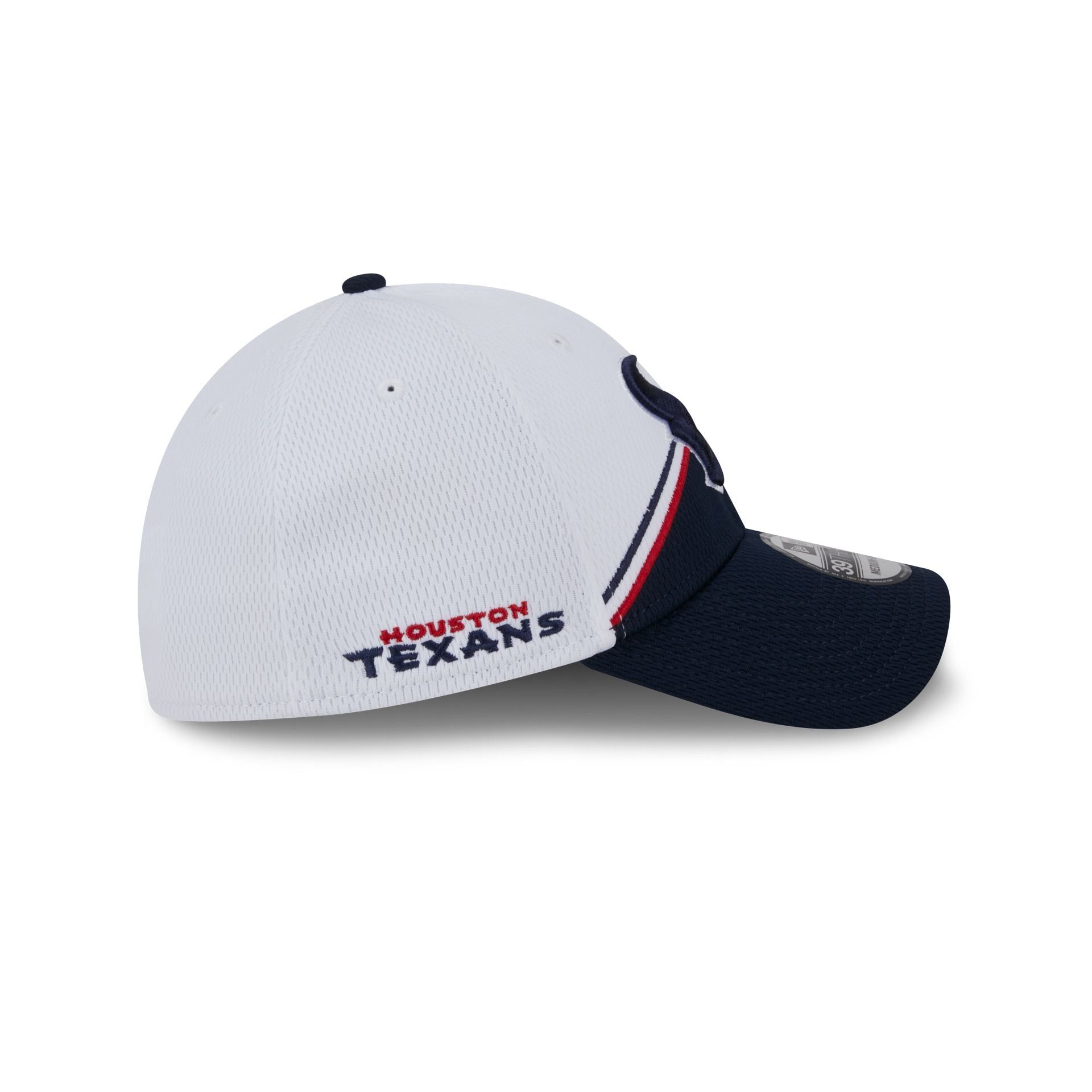Houston Texans 2023 Sideline White 39THIRTY Stretch Fit Hat sold by New Era product image thumbnail 4