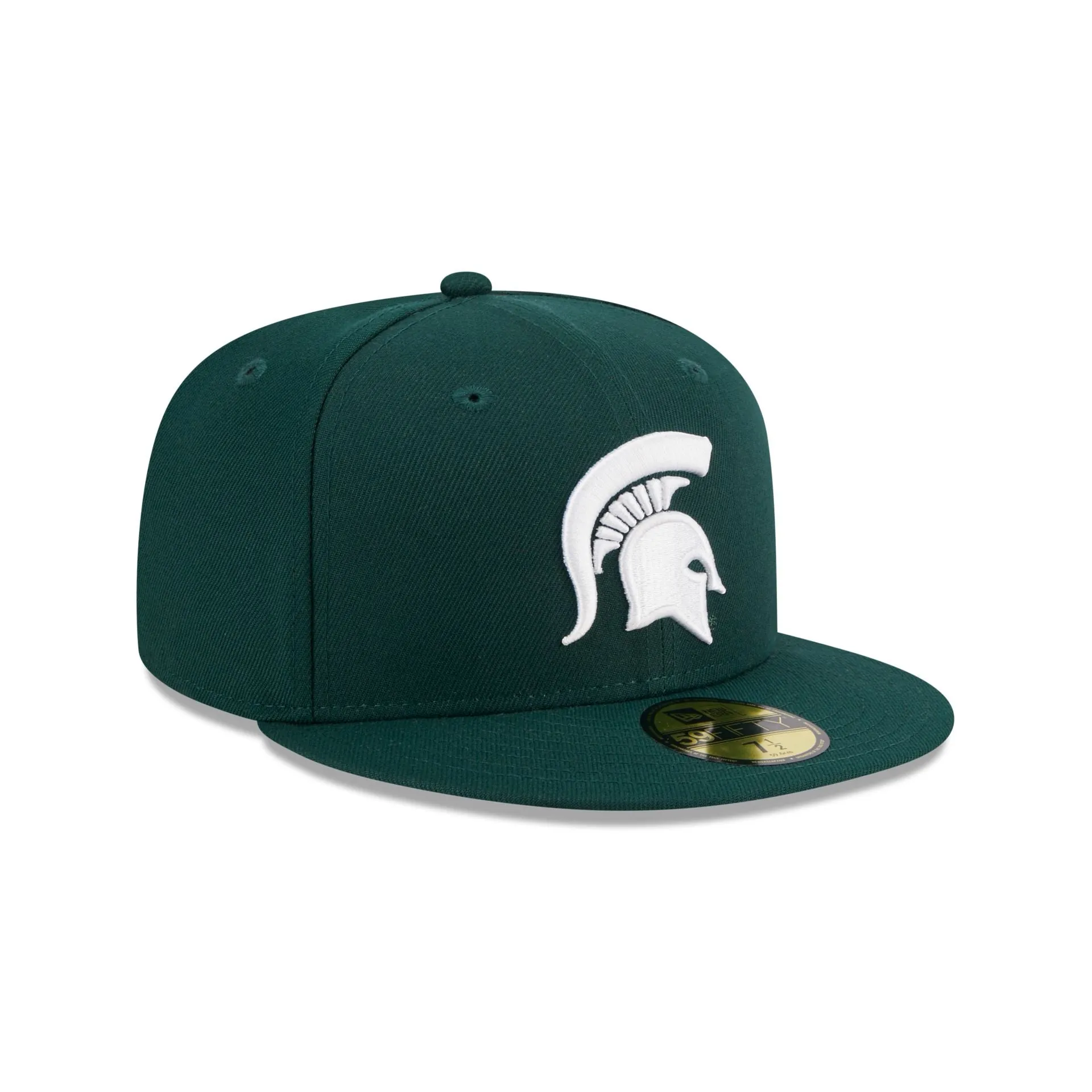 Michigan State Spartans Green 59FIFTY Fitted Hat sold by New Era product image thumbnail 3