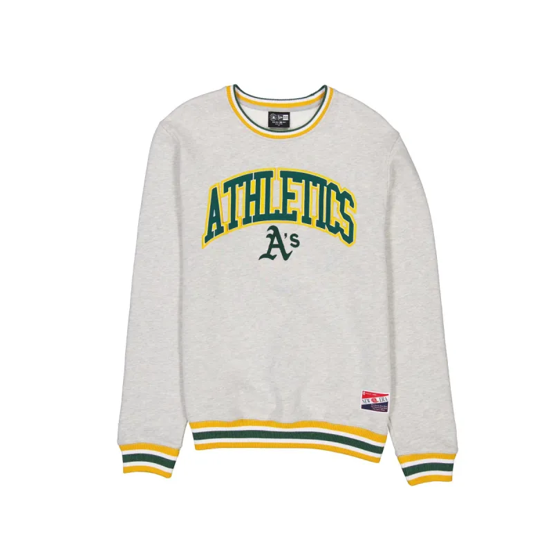 Oakland Athletics Throwback Crewneck sold by New Era