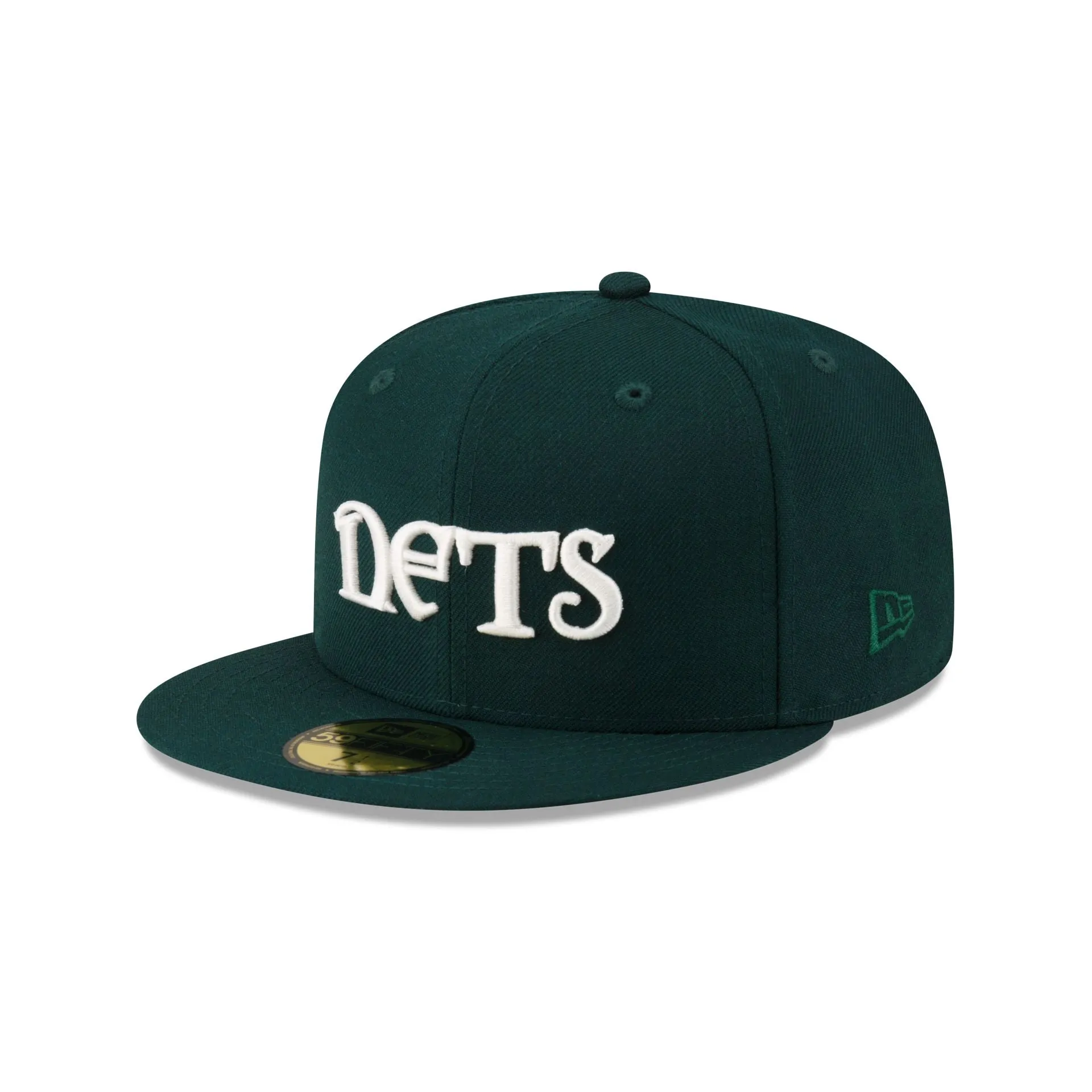 Just Caps Dark Green Wool Brooklyn Nets 59FIFTY Fitted Hat sold by New Era product image thumbnail 3