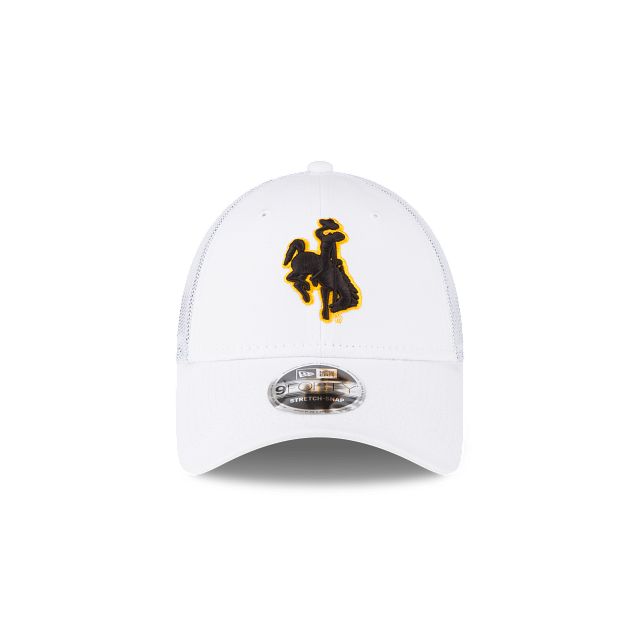 JA17 Wyoming Cowboys White Mesh 9FORTY Snapback sold by New Era product image thumbnail 2