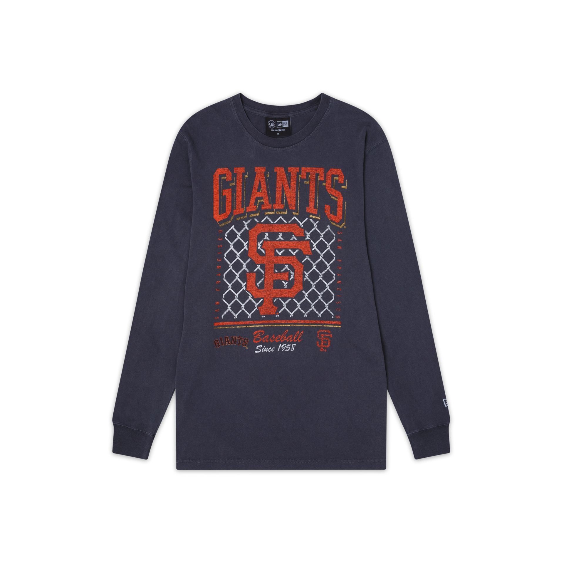 San Francisco Giants Old School Sport Long Sleeve T-Shirt sold by New Era