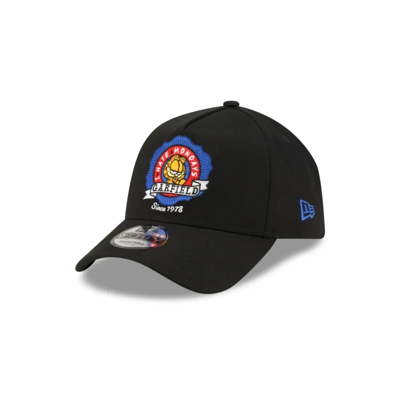 Garfield I Hate Mondays 9FORTY A-Frame Snapback Hat sold by New Era