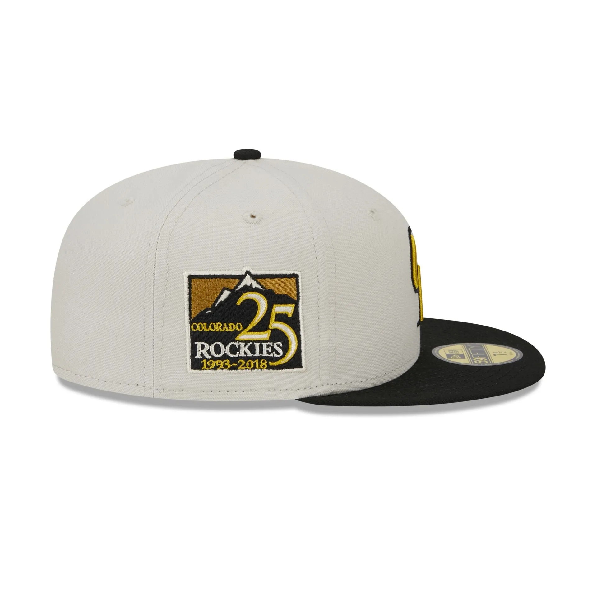 Colorado Rockies Two Tone Stone 59FIFTY Fitted Hat sold by New Era product image thumbnail 4