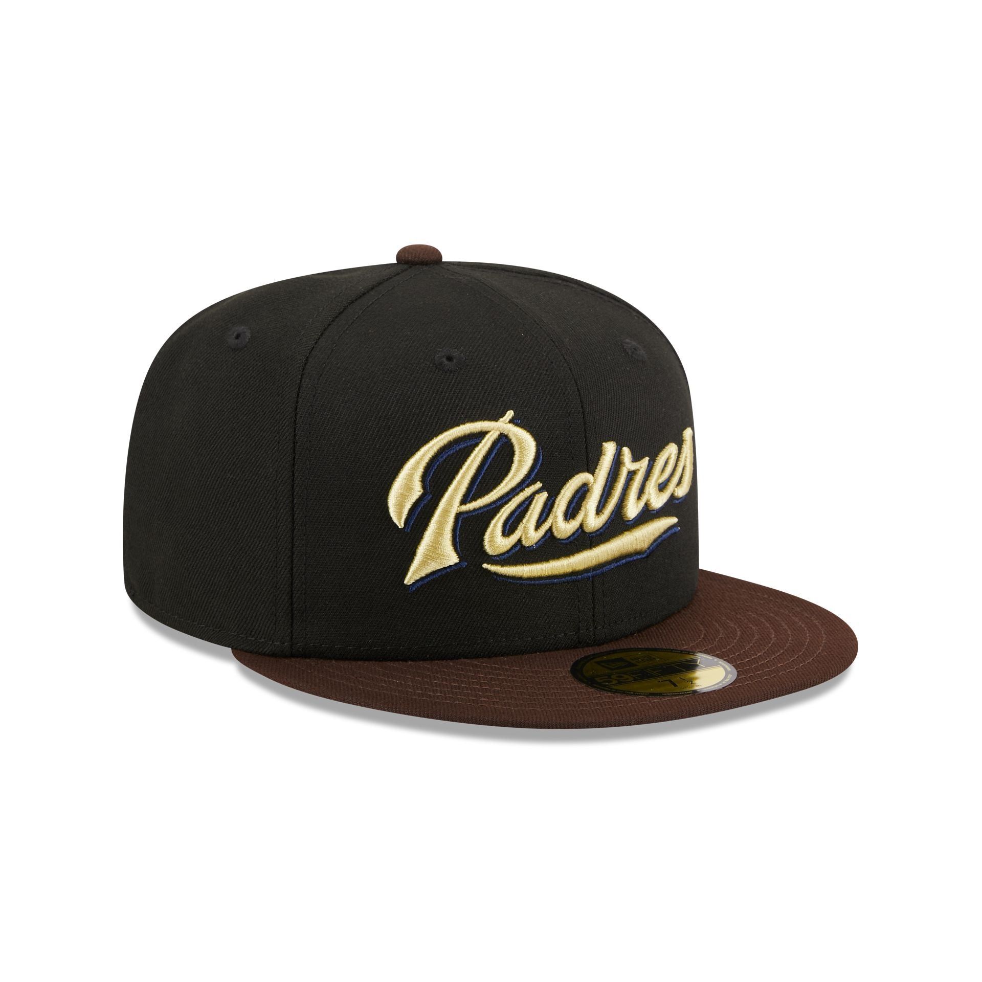San Diego Padres Chocolate Visor 59FIFTY Fitted Hat sold by New Era product image thumbnail 3