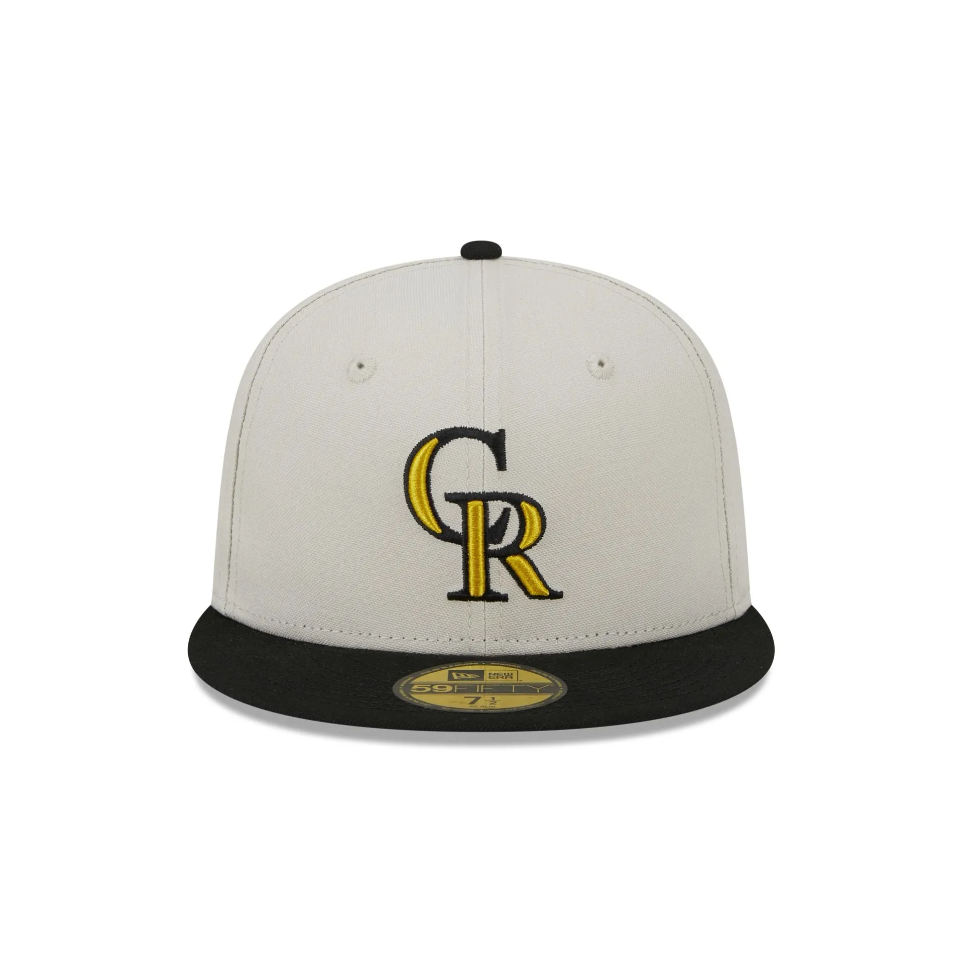 Colorado Rockies Two Tone Stone 59FIFTY Fitted Hat sold by New Era product image thumbnail 2