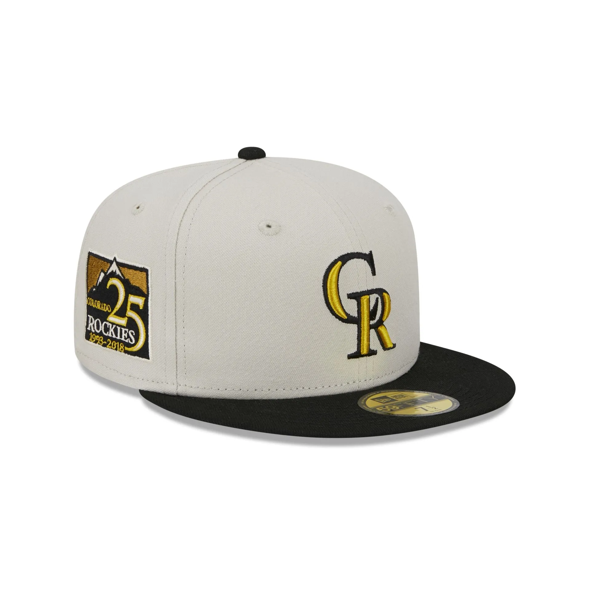 Colorado Rockies Two Tone Stone 59FIFTY Fitted Hat sold by New Era