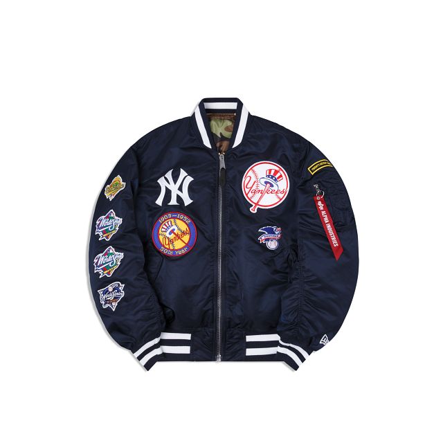 Alpha Industries X New York Yankees MA-1 Bomber Jacket sold by New Era