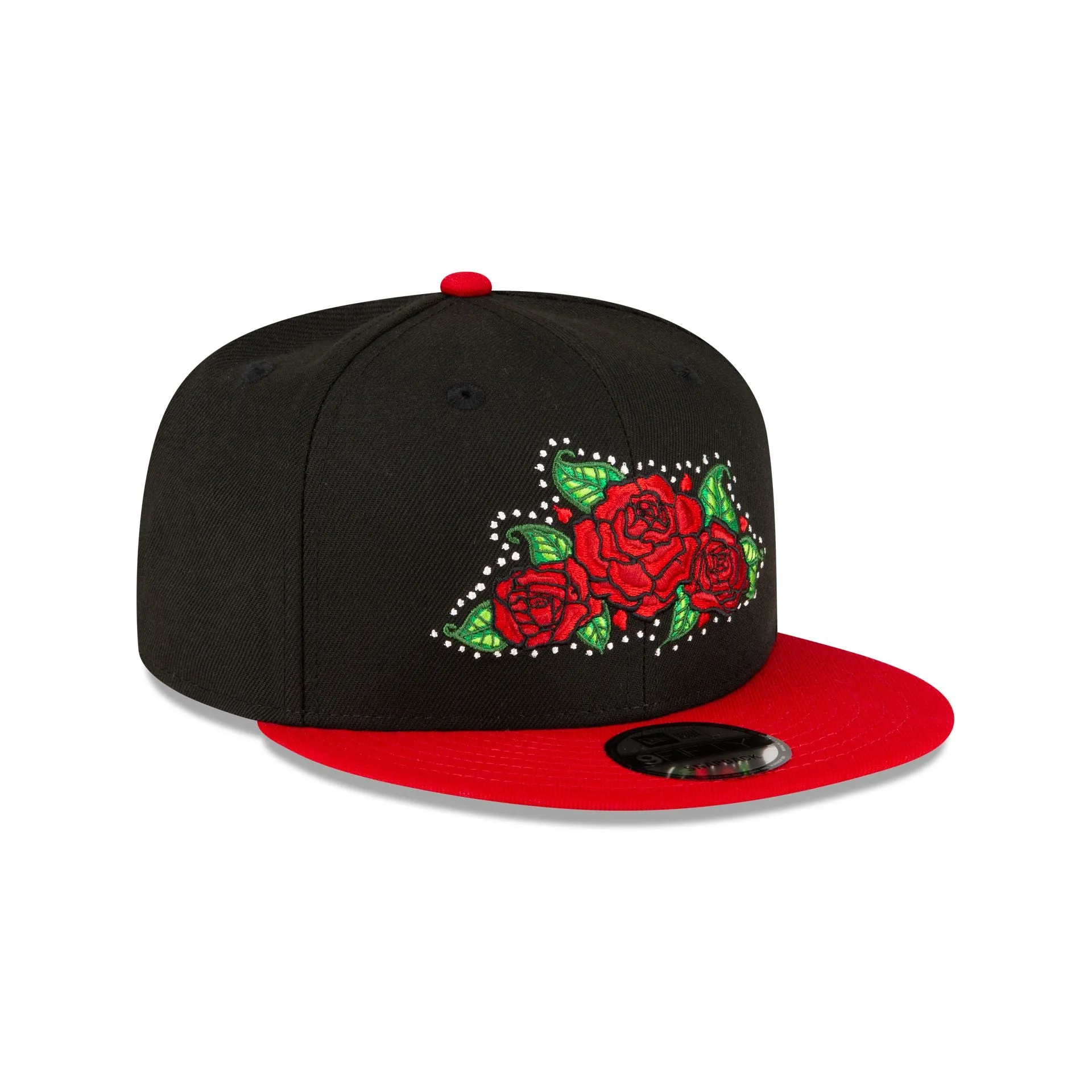 Day of the Dead Roses Red 9FIFTY Snapback Hat sold by New Era product image thumbnail 3