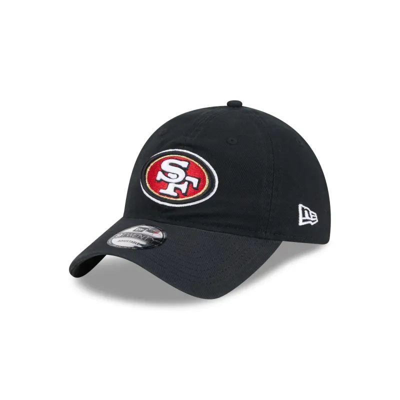San Francisco 49ers Black 9TWENTY Adjustable Hat sold by New Era