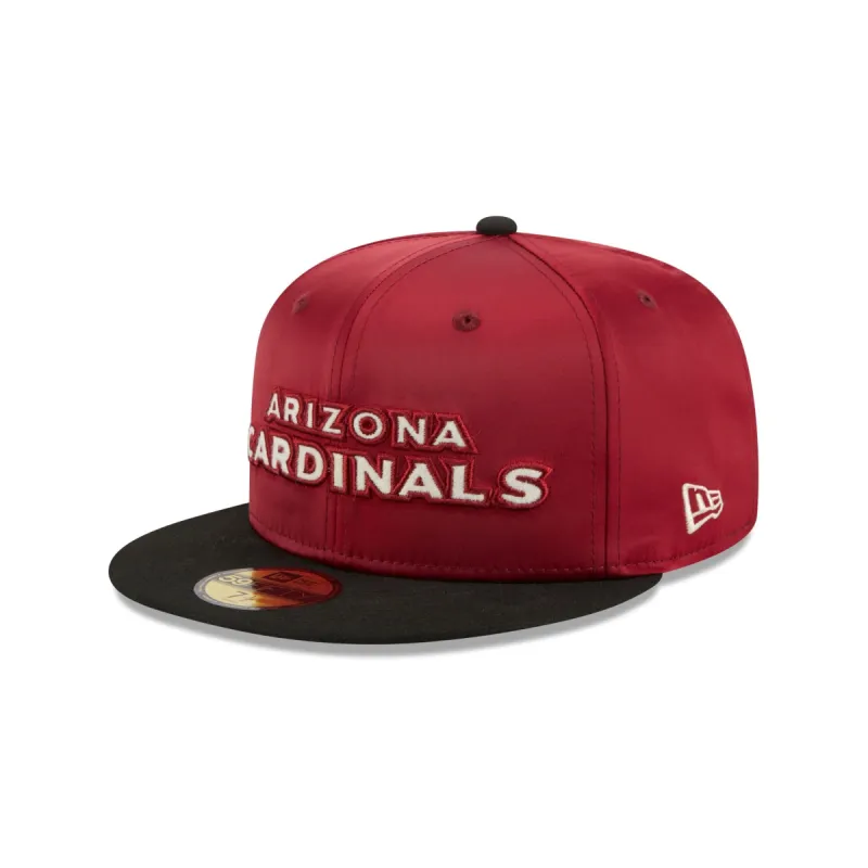 Arizona Cardinals Satin 59FIFTY Fitted Hat sold by New Era