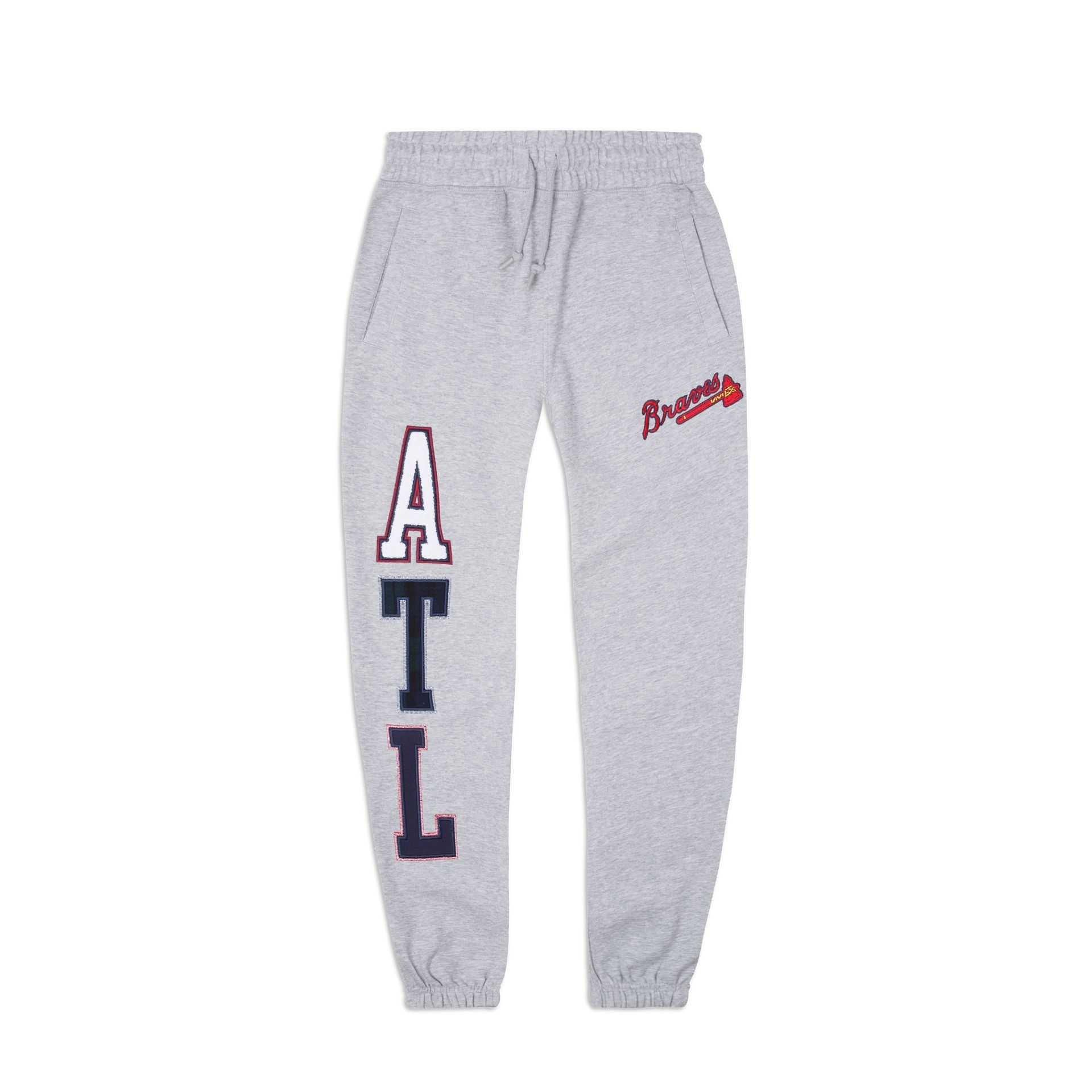 Atlanta Braves Plaid Jogger sold by New Era